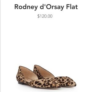 Sam Edelman Rodney d'Orsay Flat - Size 6 NEW